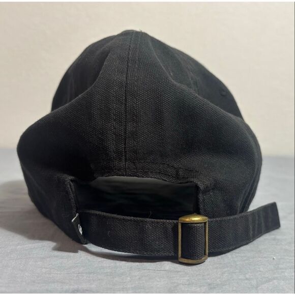 Quiksilver Outdoor Fishing Hunting Cap Hat Adult Mens Black Adjustable - Picture 5 of 8